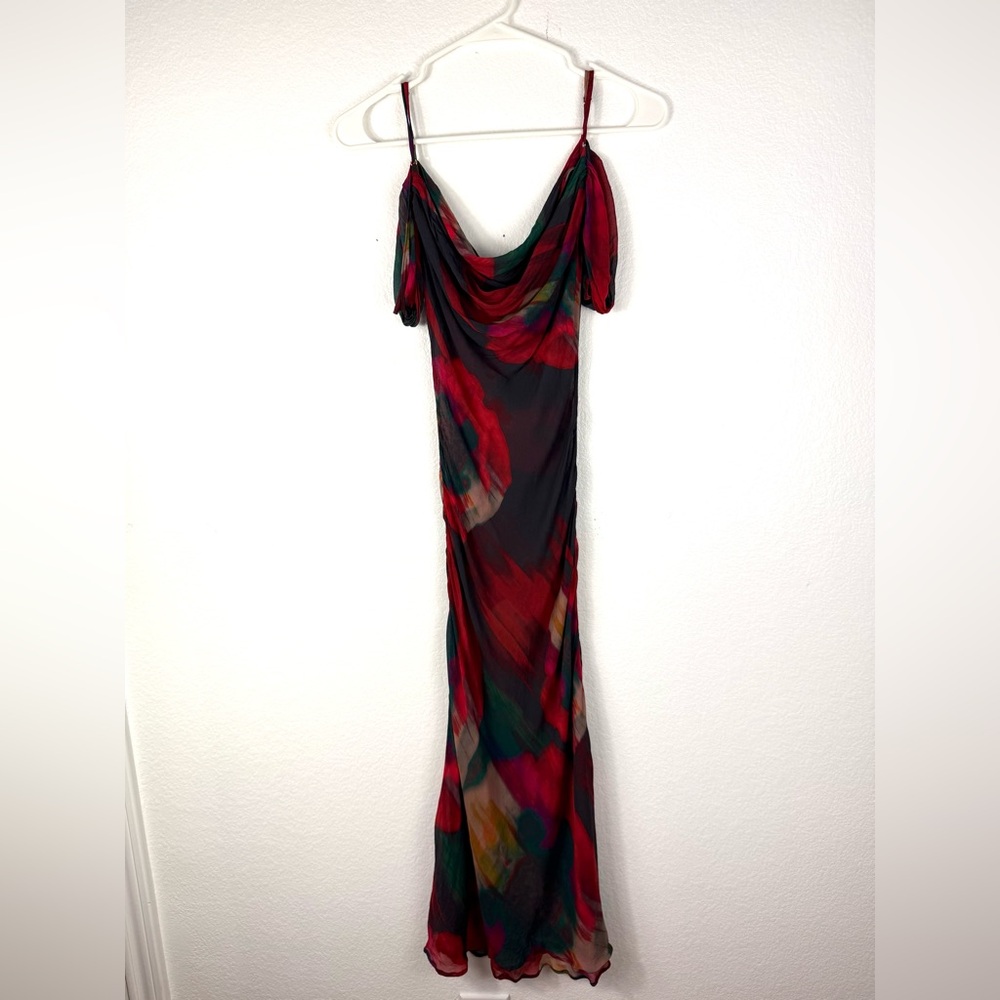 Rat & Boa Colorful sheer maxi dress size XXS - Picture 9 of 10